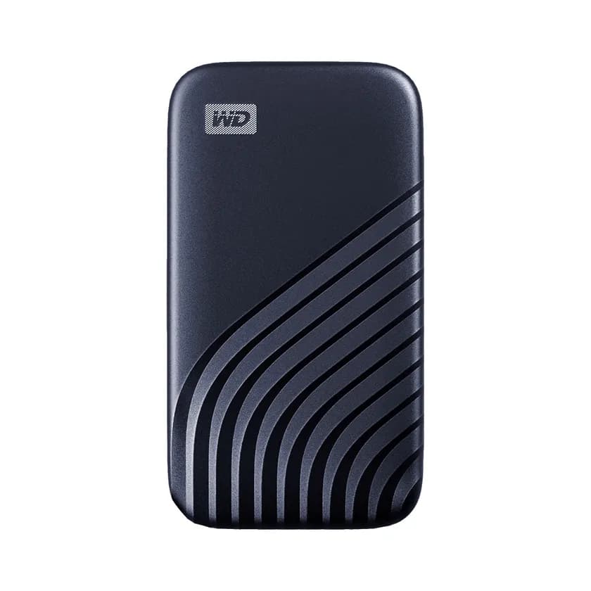 Western Digital WD My Passport SSD 2 Tt USB 3.2 Gen 2 (USB-C) -ulkoinen SSD, kannettava, laitteistosalaus, salasanasuojaus, sininen – WESTERN DIGITAL
