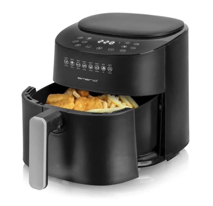 Emerio Smart Fryer AF-129369, 4,5 l, 1300 W, airfryer, musta – EMERIO