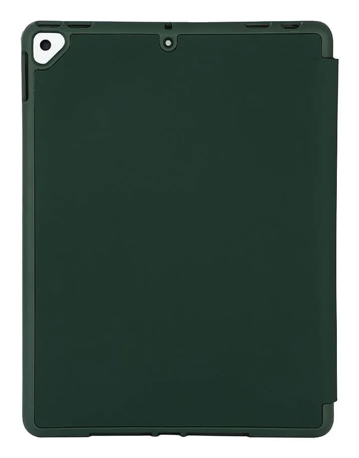 GEAR Cover Penpocket Soft Touch Green iPad 10,2" 2019/20/21 & Air 10,5" 2019