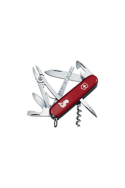 Victorinox Angler -linkkuveitsi, punainen, 91 millimetriä
