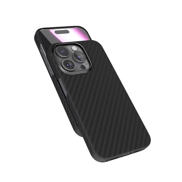 Epico Mag+ Carbon Case iPhone 16 Pro Max -puhelimelle - musta – EPICO