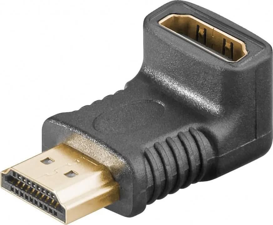 MicroConnect HDMI 19 - HDMI 19 F-M Adapter -adapteri, Musta – Microconnect