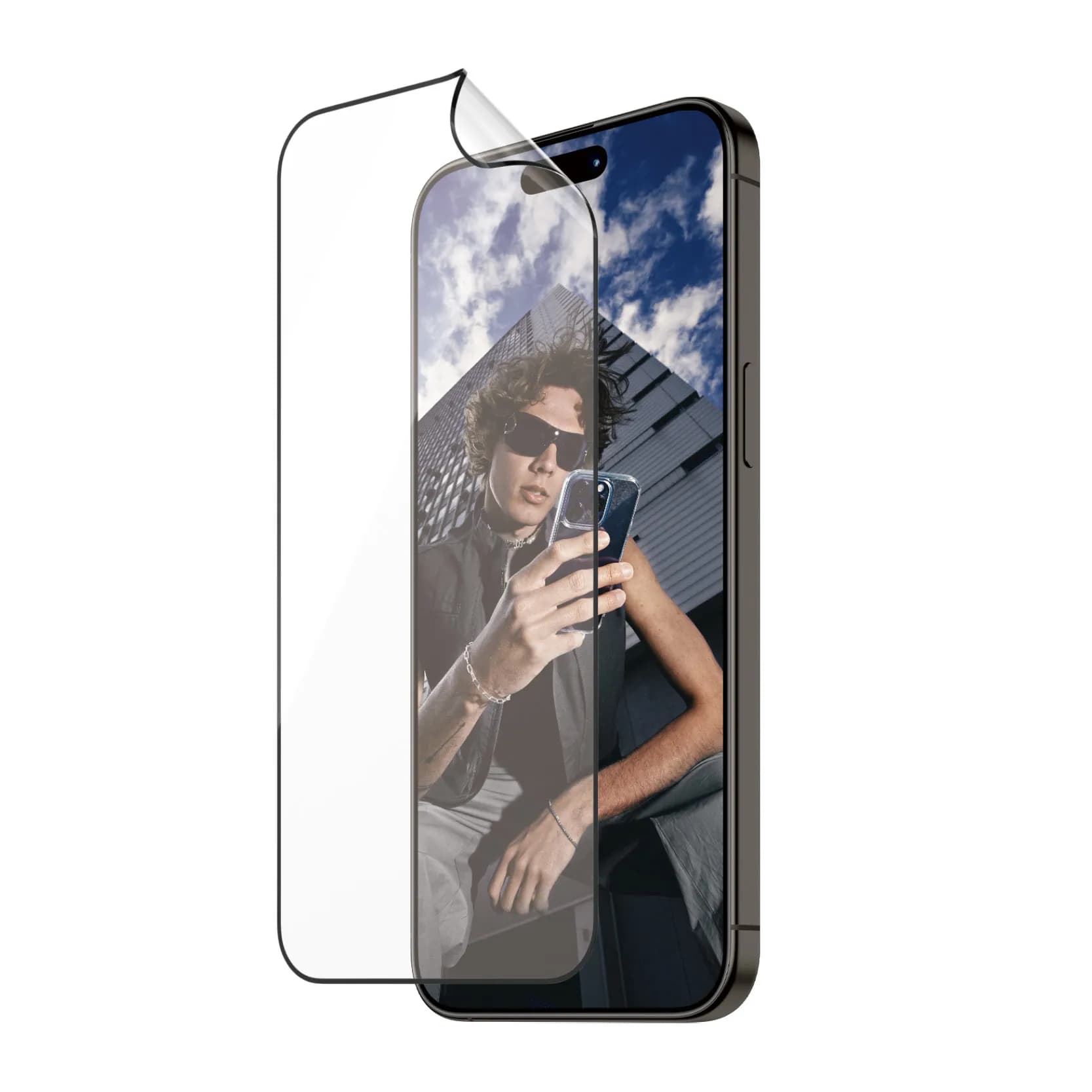 PanzerGlass Matrix Ultra-Wide Fit Alignerkit, iPhone 15 Pro Max -suojakalvo – Panzerglass