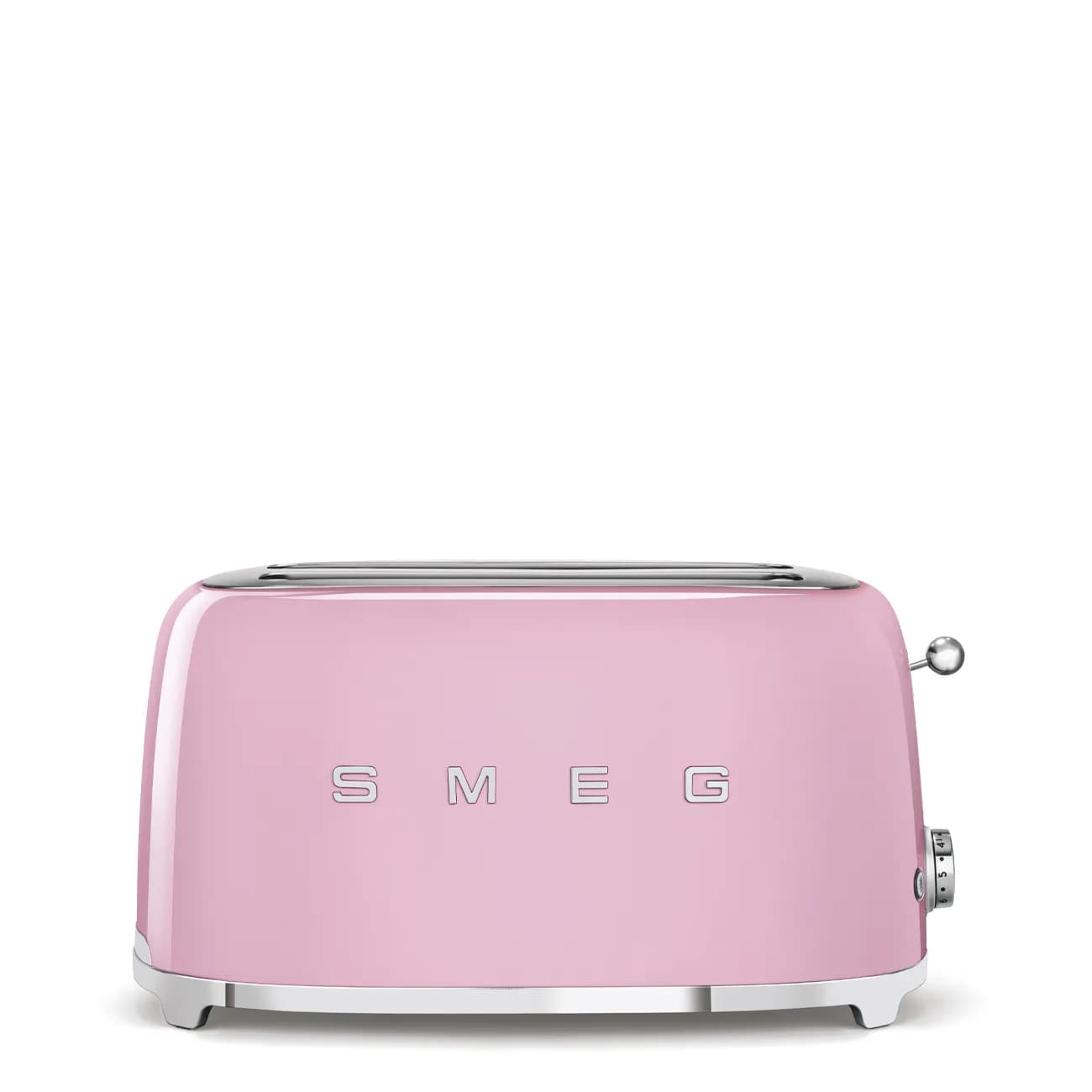 Smeg 50's Style TSF02PKEU -leivänpaahdin, 4 viipaleita, vaaleanpunainen – SMEG