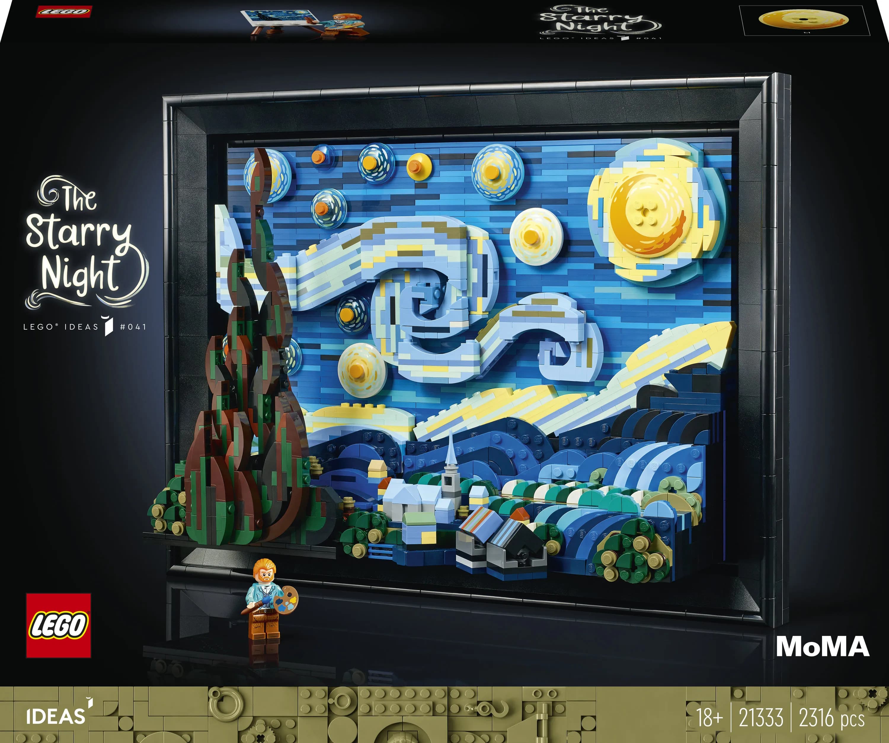 LEGO Ideas Vincent van Gogh – Starry Night 21333