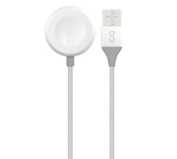 Epico Apple Watch USB-A -latauskaapeli, 1.2m, Silver