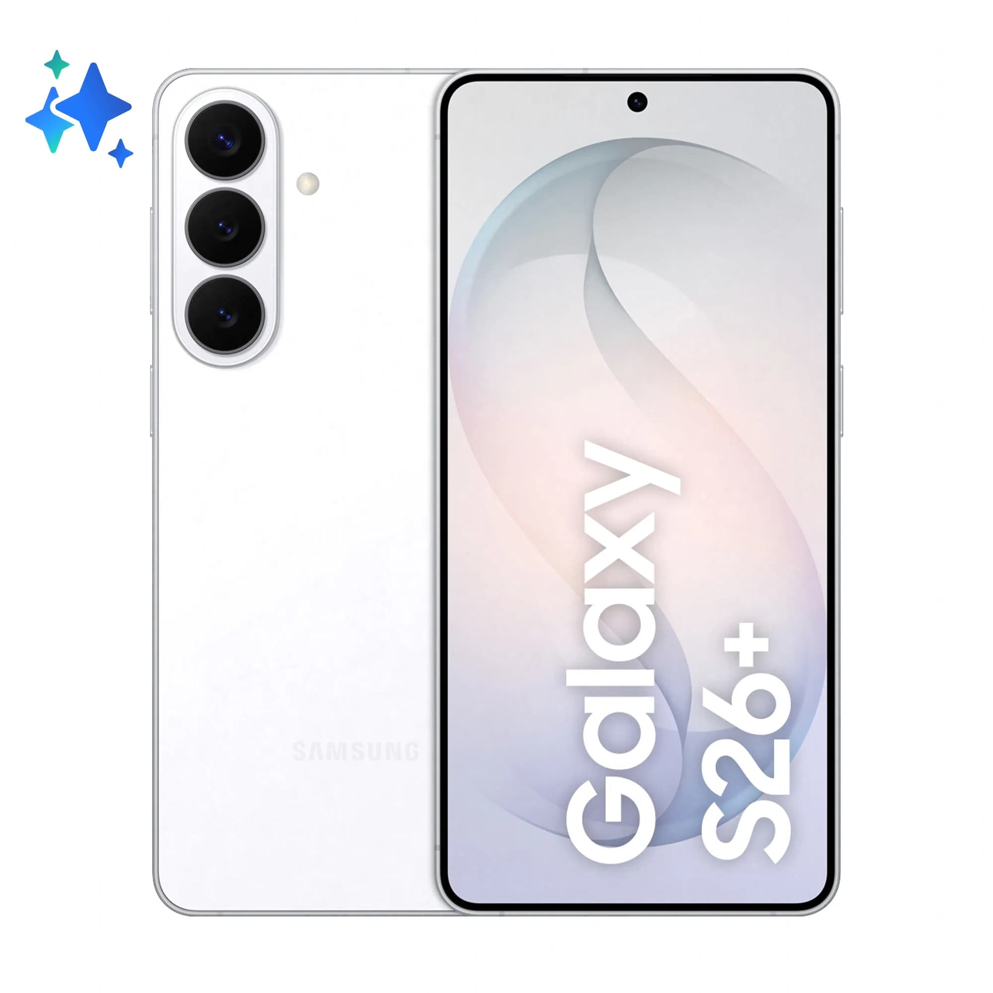 Samsung Galaxy S26 12/512 Gt -puhelin, valkoinen – Samsung