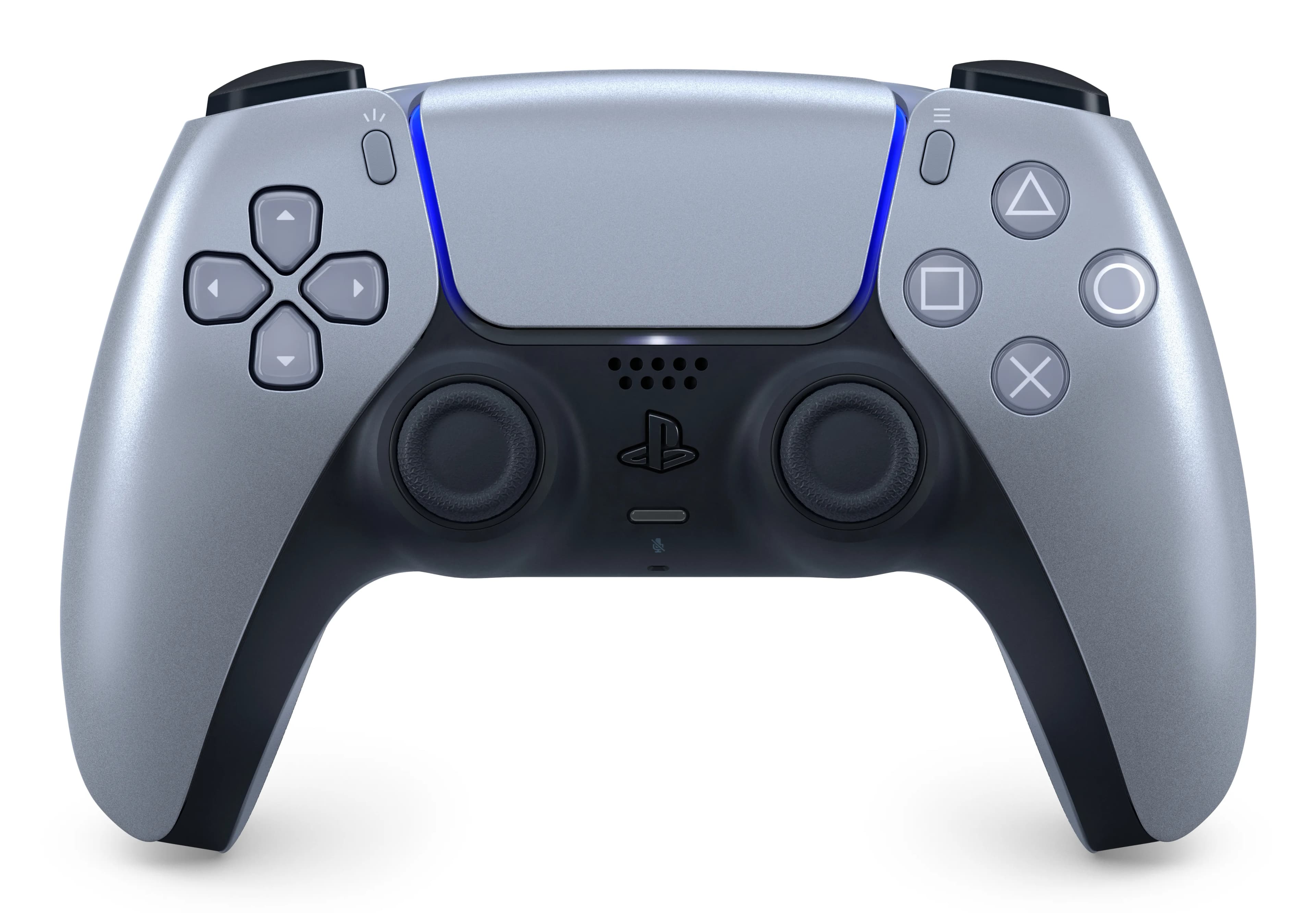 Sony DualSense langaton ohjain - Sterling Silver (PlayStation 5)