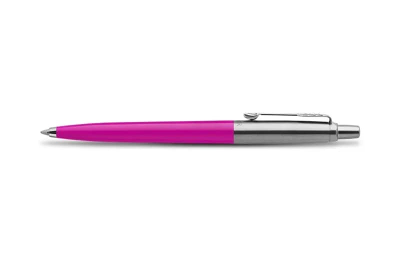 Jotter Plastic Ballpen Pink M Blue 1-blister – PARKER