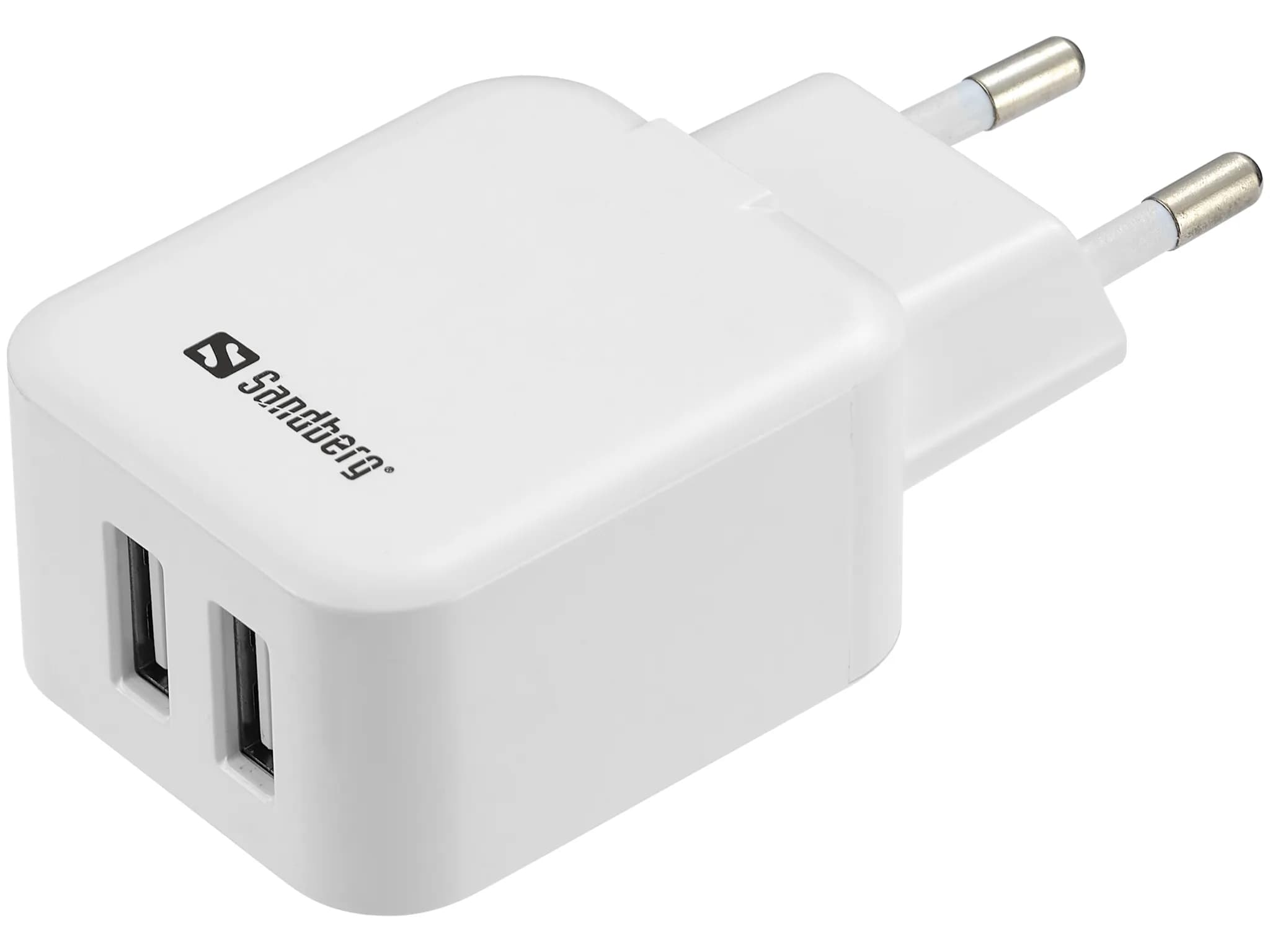 SANDBERG AC Charger Dual USB 2.4+1A EU – Sandberg