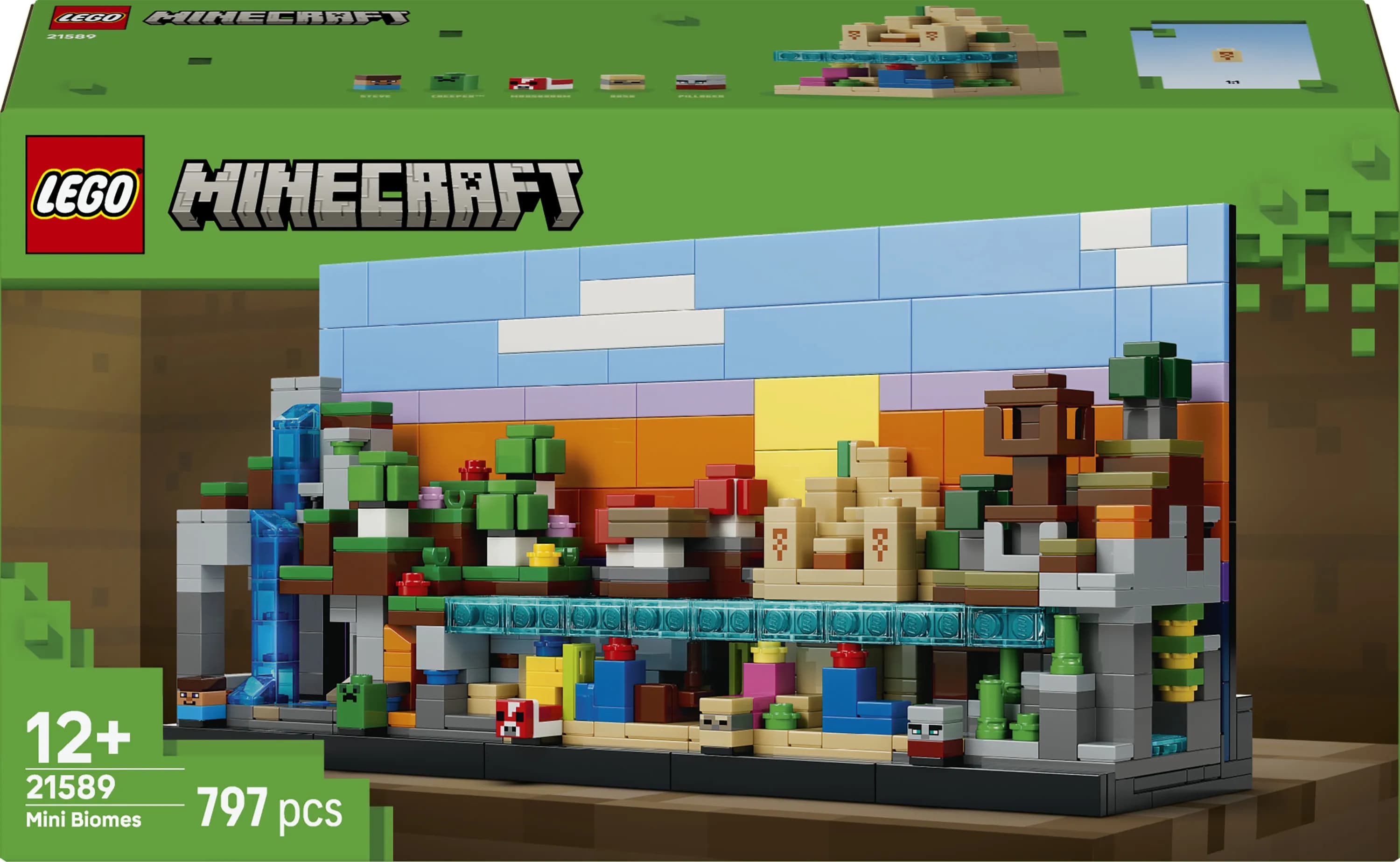 LEGO Minecraft Minibiomit 21589 – LEGO