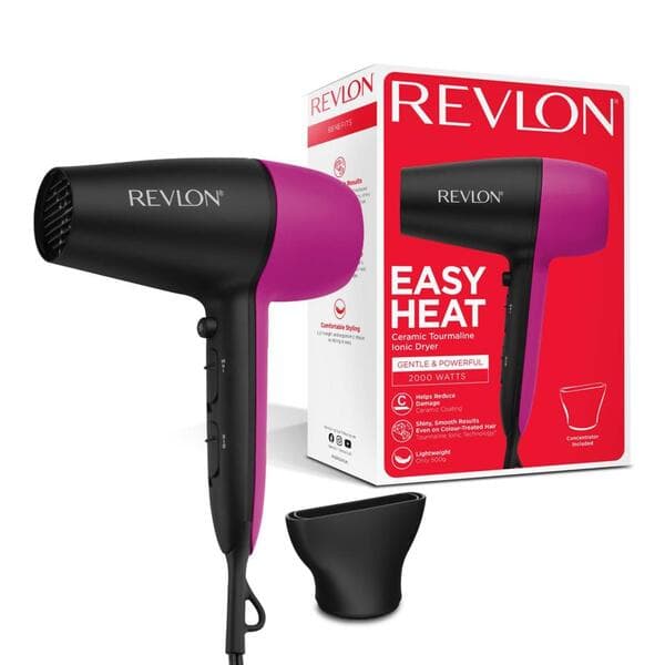 Revlon Easy Heat Dryer RVDR5347E, 2000 W -hiustenkuivaaja – REVLON