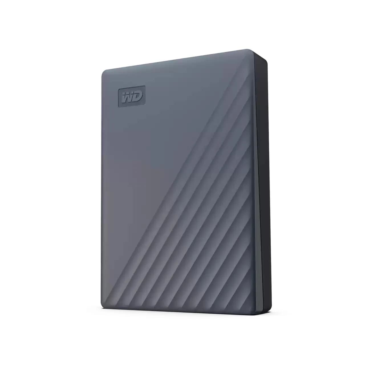 Western Digital My Passport 5 Tt -ulkoinen HDD, silikoninharmaa