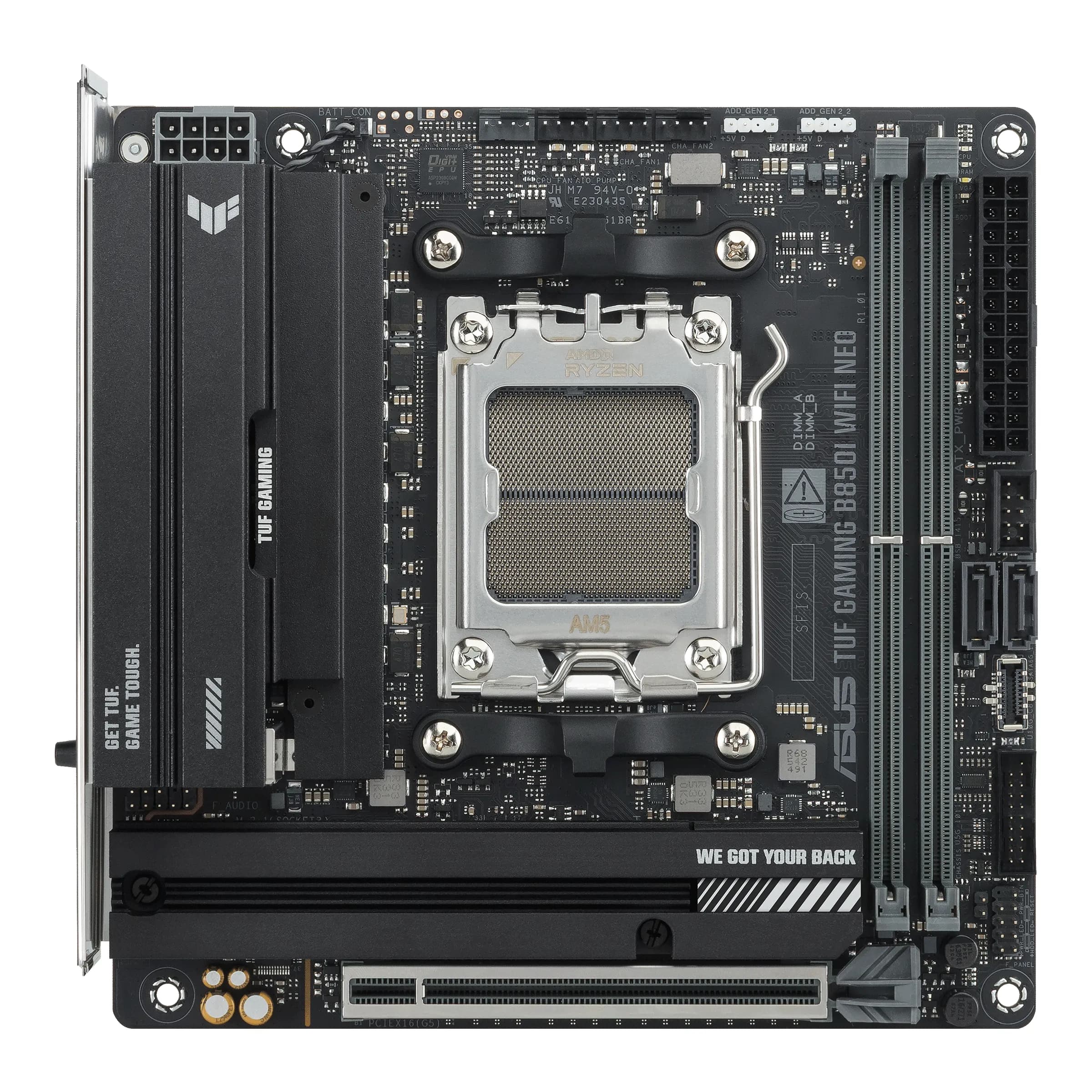 Asus TUF GAMING B850I WIFI NEO AM5 Mini-ITX -emolevy