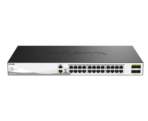 D-Link DXS-3130-28/E 28-Port - Hallittava Layer 3 -pinottava kytkin