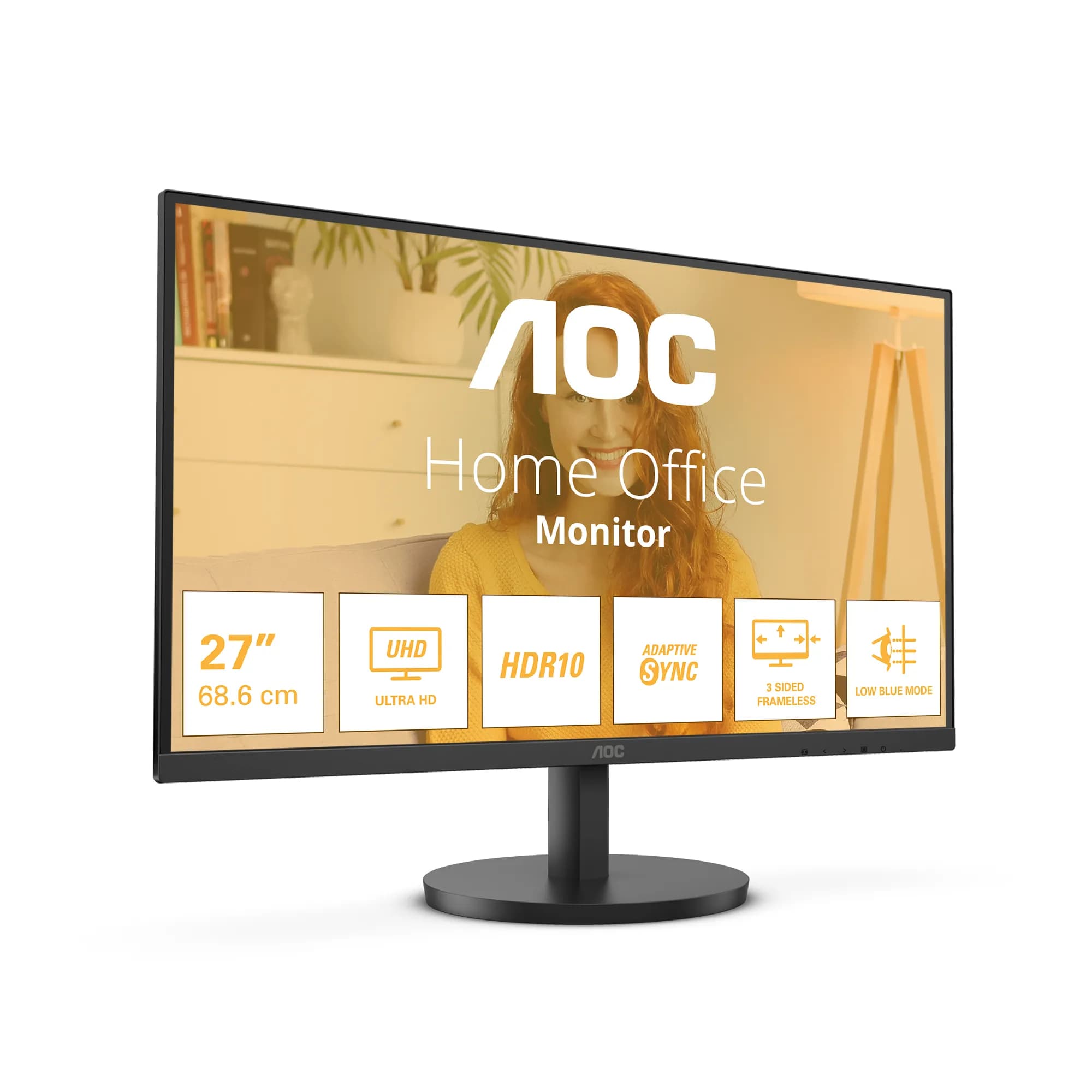 AOC U27B3M 27" 4K UHD, VA -näyttö – AOC