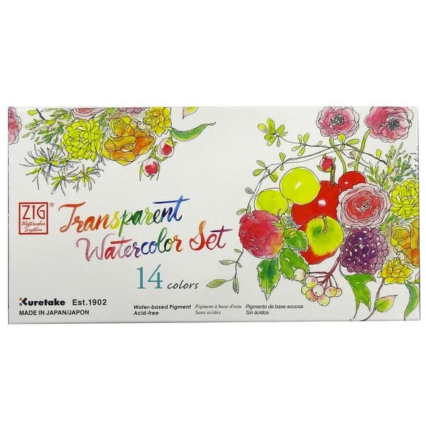 Zig Watercolor system 14 color – ZIG
