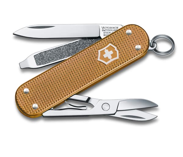 Victorinox Classic SD Alox -taskuveitsi, ruskea, 58 mm – Victorinox