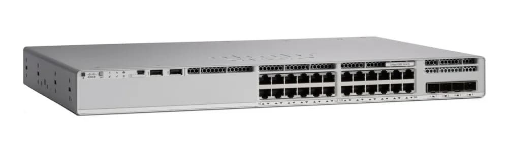 Cisco Catalyst 9200 - Network Advantage - kytkin - L3 - Hallinnoitu - 24 x 10/100/1000 - räkkiin asennettava - (ei palautusoikeutta)
