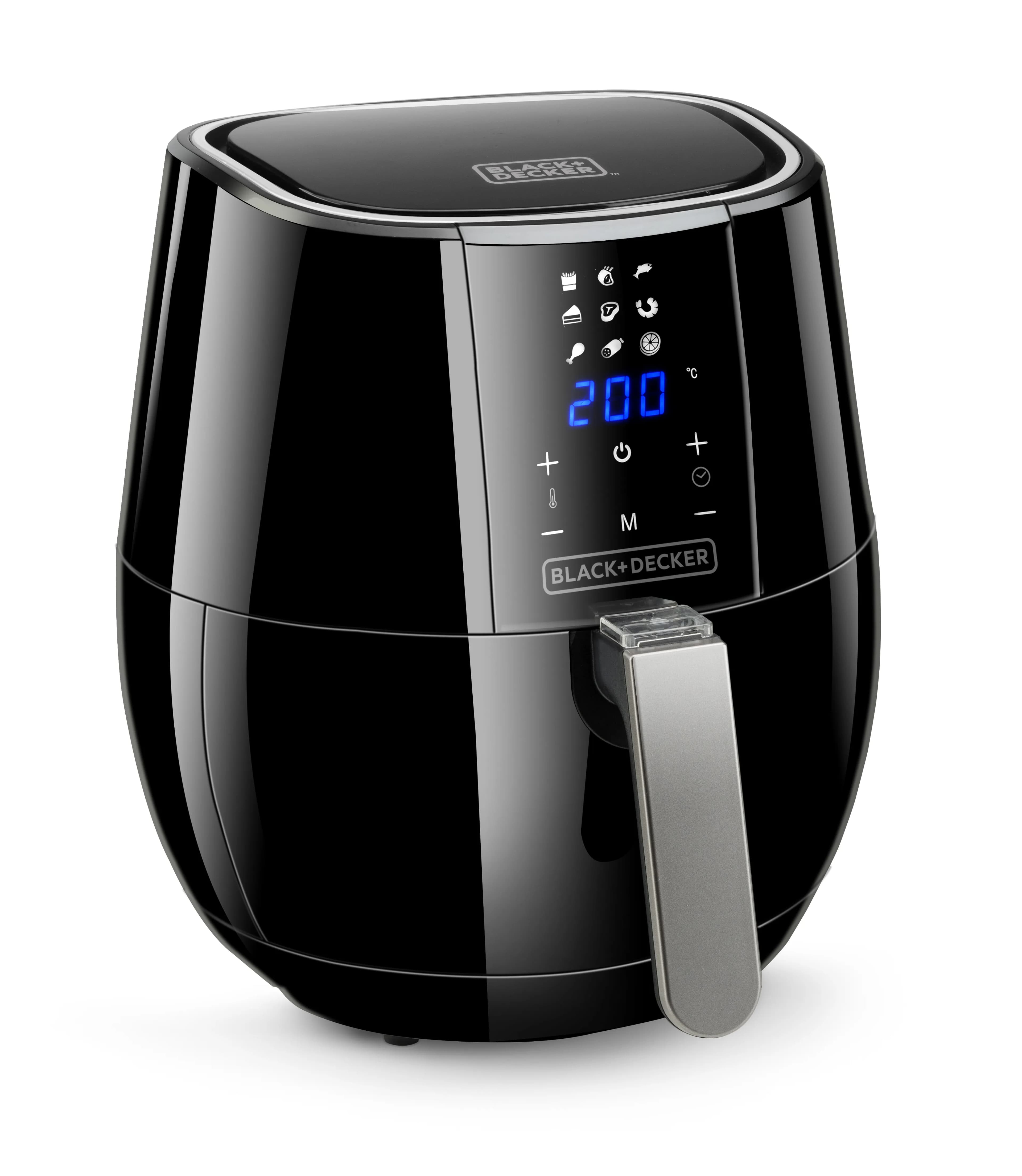 BLACK+DECKER ES9730020B, 3,5 l, 0,8 kg, 1500 W, airfryer, musta – Black & Decker