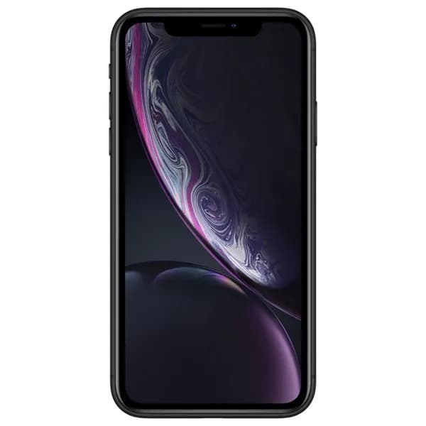 Kunnostettu iPhone XR 64 Gt -puhelin, Musta (Tyydyttävä kunto) – Apple