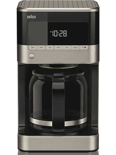 Braun PurAroma 7 -kahvinkeitin, teräs/musta