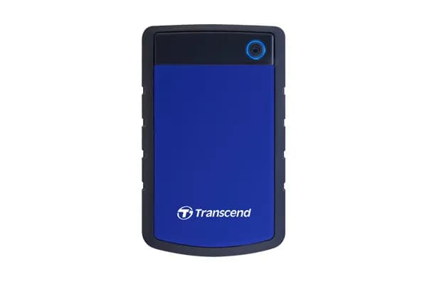 Transcend StoreJet 25H3 4 Tt 2.5" -kestävä ulkoinen HDD, laivastonsininen