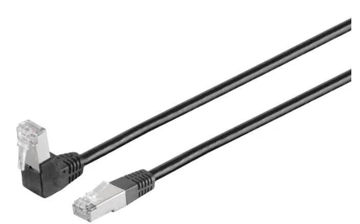 MicroConnect Cat6 UTP RJ45 2m -verkkokaapeli, musta