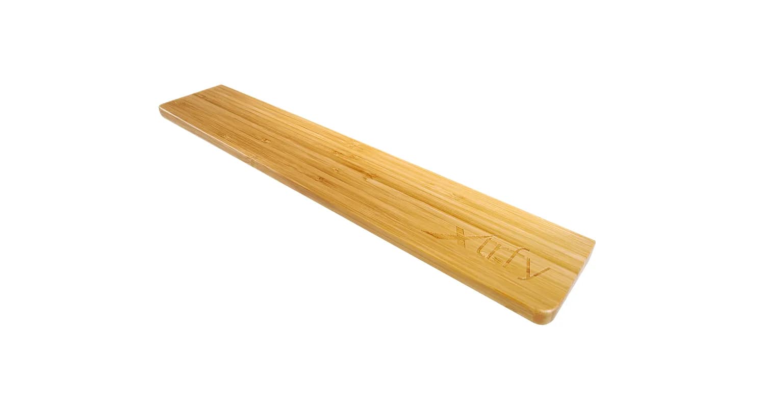 Xtrfy WR2 -näppäimistön rannetuki, Bamboo – XTRFY