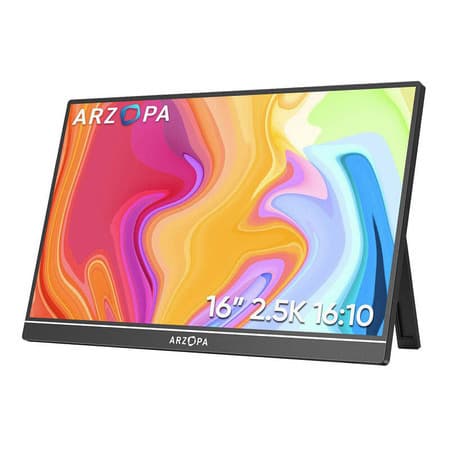 ARZOPA Z1RC 16" 2.5K, IPS -kannettava näyttö, HDR10