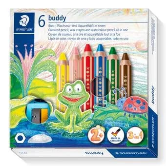 Coloured pencil Buddy chunky 3in1 (6) – STAEDTLER