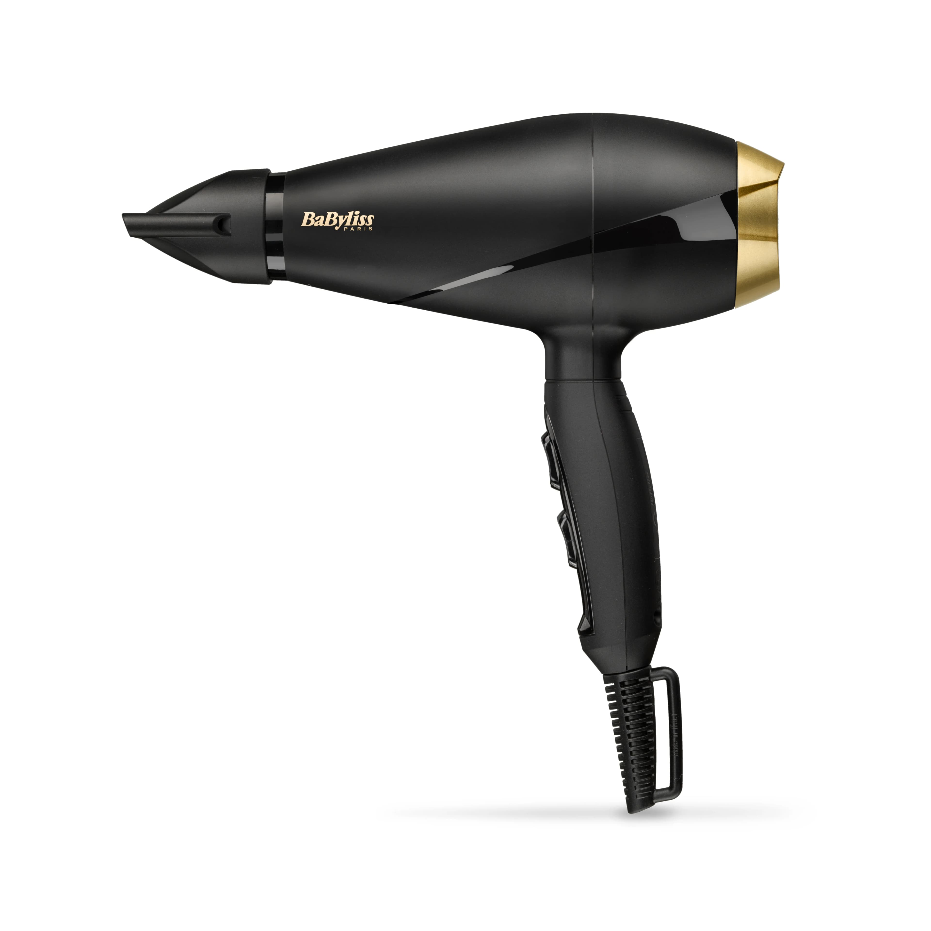 BaByliss 6704E Power Pro 2000, 2000 W -hiustenkuivaaja, musta ja kulta – Babyliss