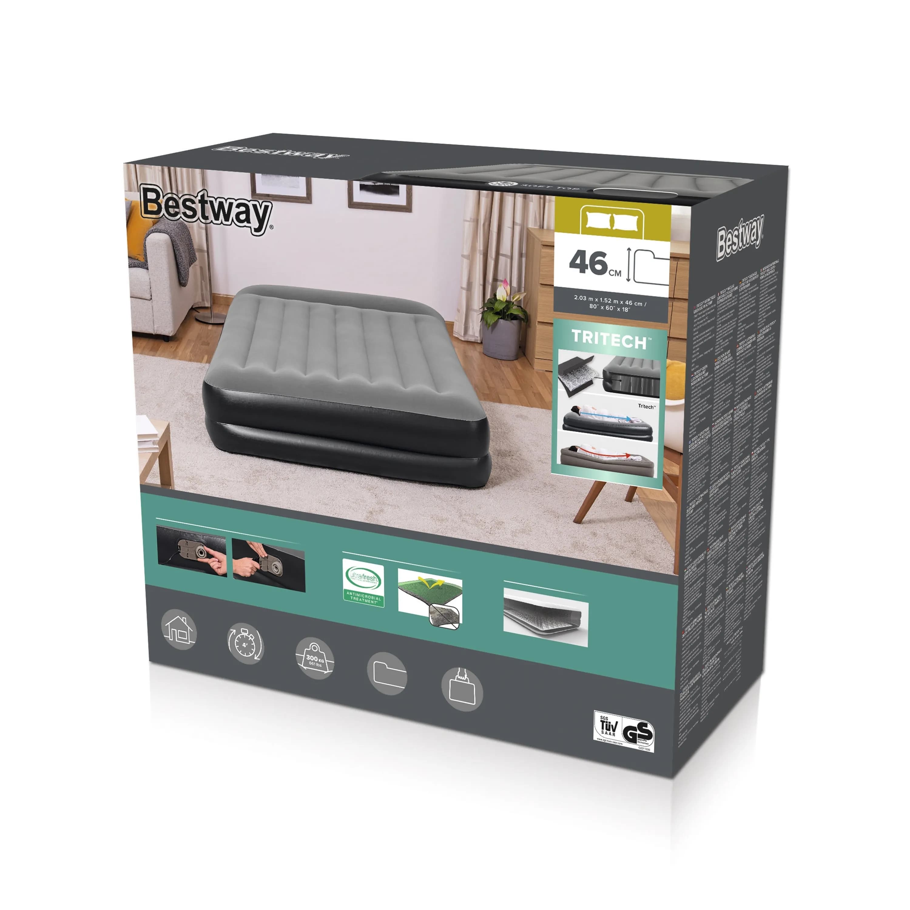 Bestway Tritech -ilmapatja, 2.03x1.52x0.46m – Bestway