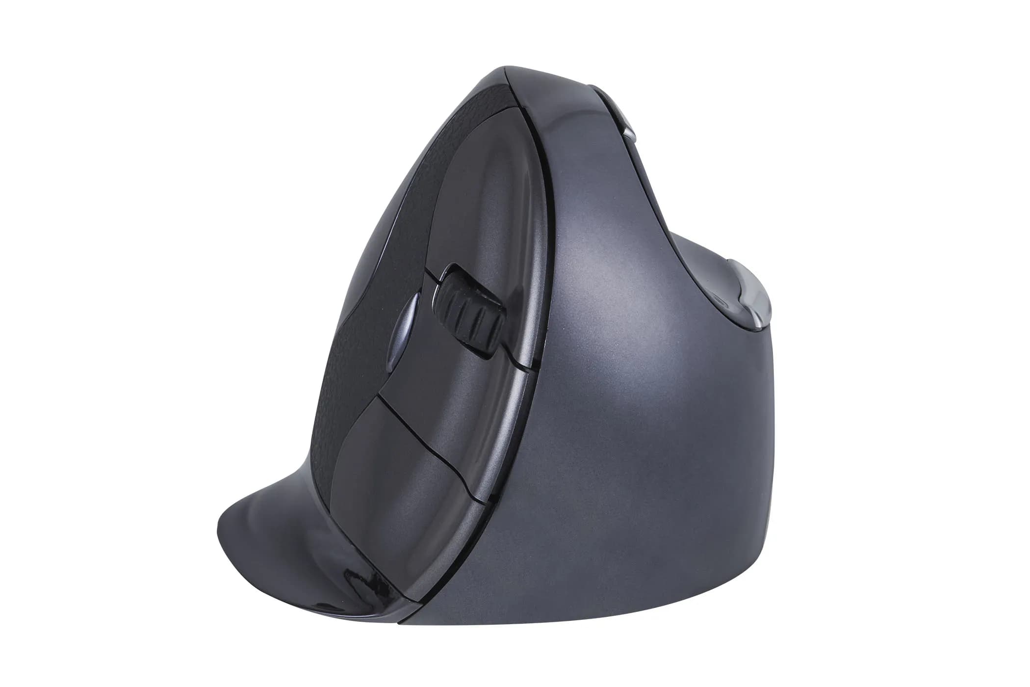 Evoluent VerticalMouse D Medium -langaton ergonominen hiiri, musta – Evoluent