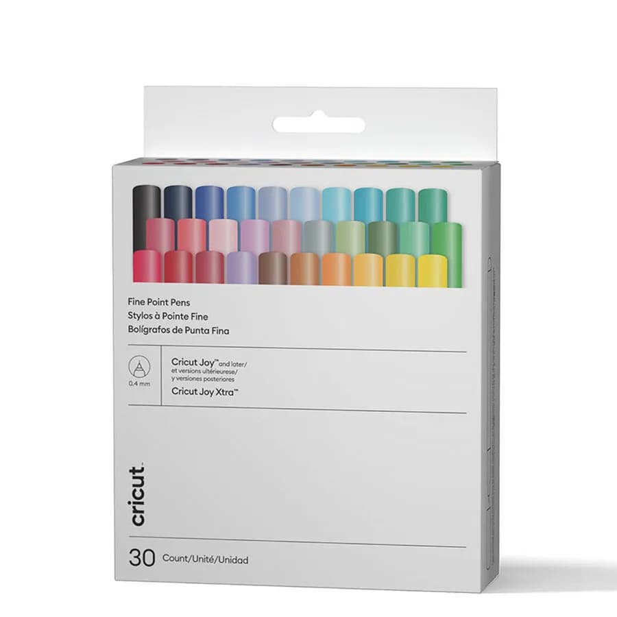 Cricut Joy Permanent Fine Point Pens 0.4 mm 30-pack