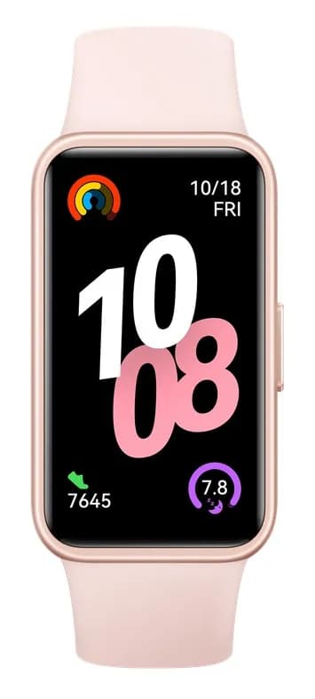 Huawei Band 10 43.45mm AMOLED -aktiivisuusranneke, vaaleanpunainen