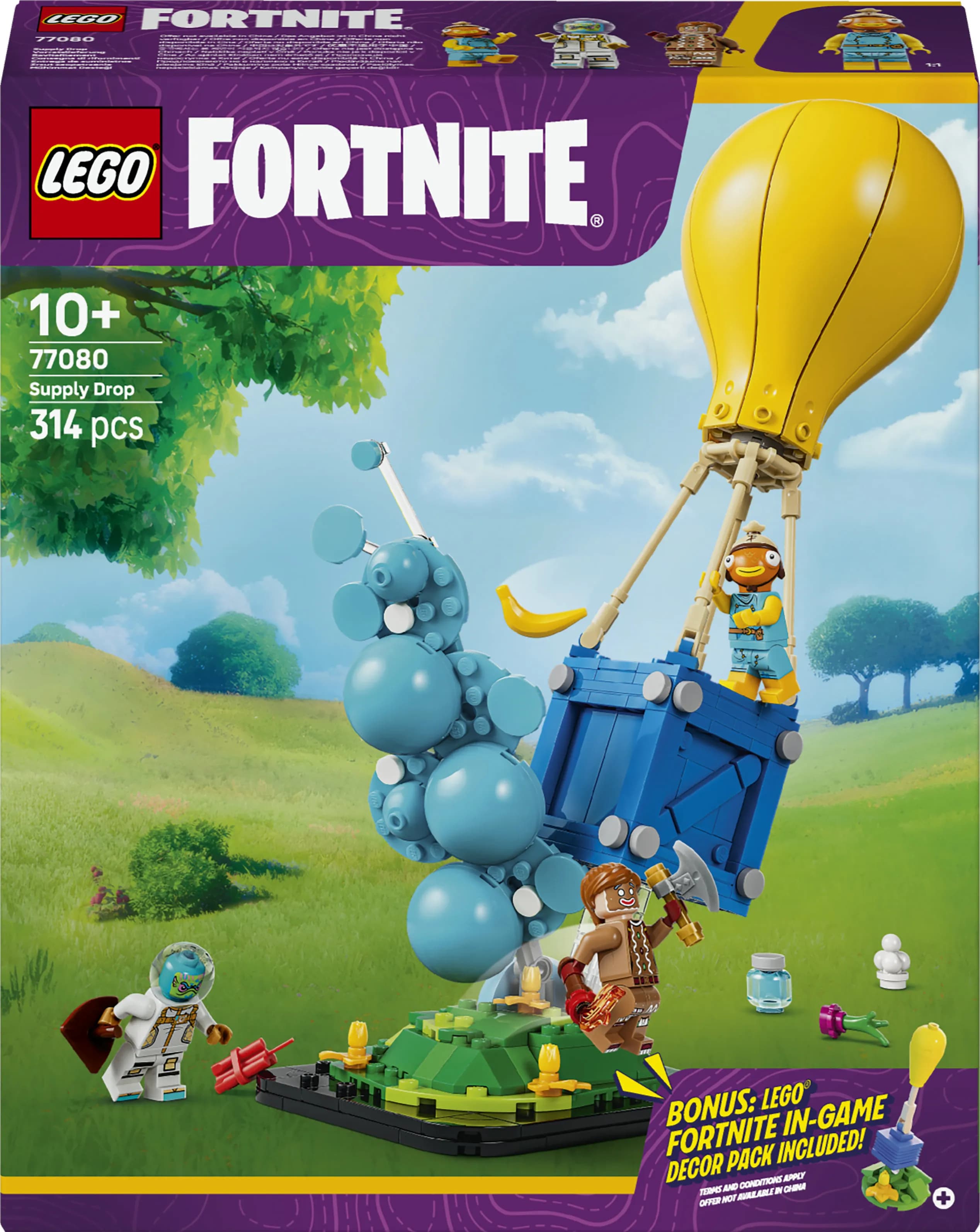 LEGO Fortnite Tarvikepudotus 77080