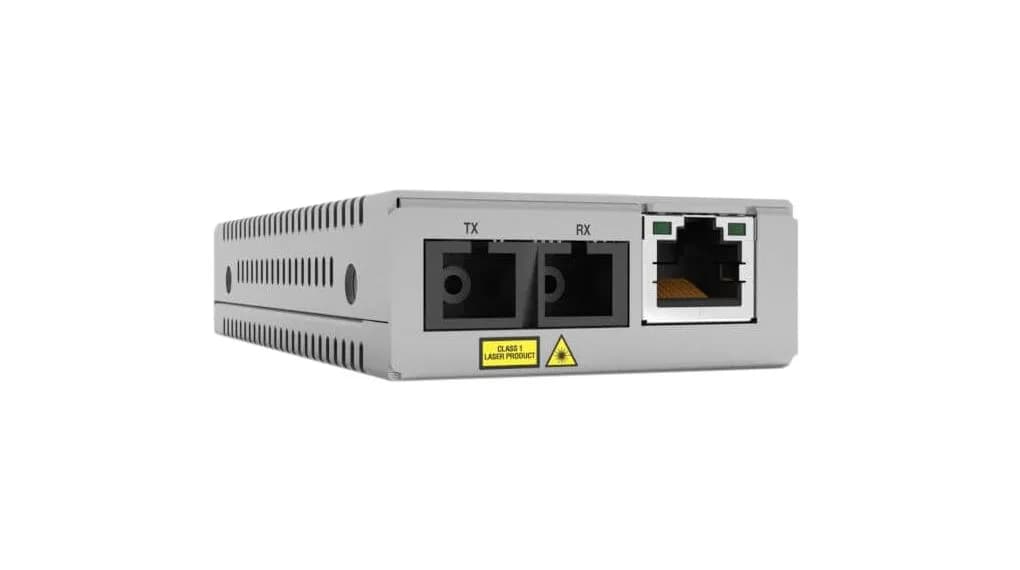 ALLIED TAA Federal 10/100TX to 100LX/SC 20km Single-Mode Mini Media and Rate Converter – Allied Telesis