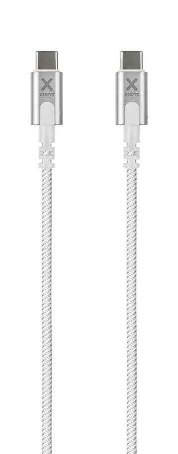Xtorm Original USB-C -kaapeli, 100 W, 2 m, valkoinen