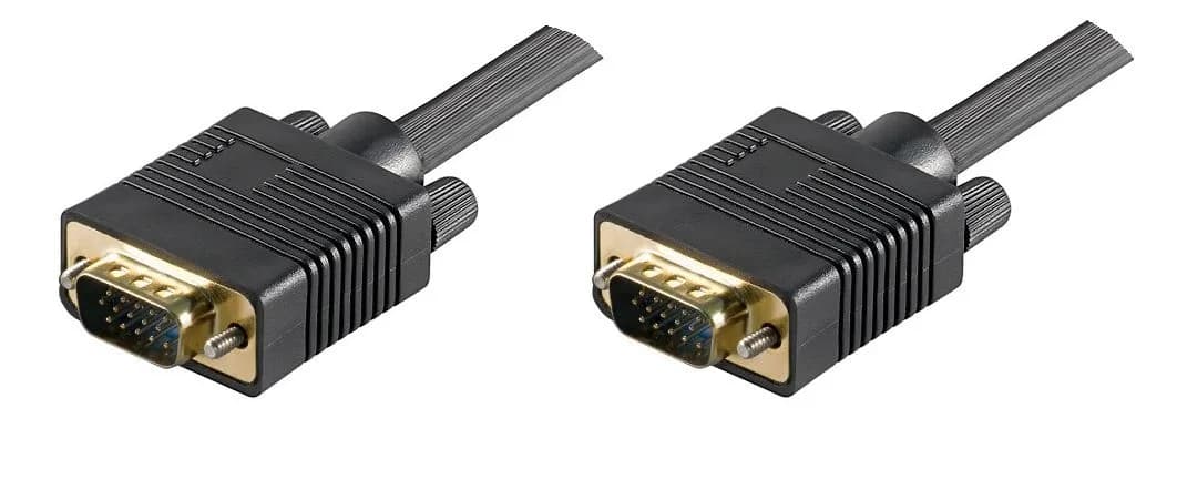 MicroConnect VGA-kaapeli, 7 m, musta