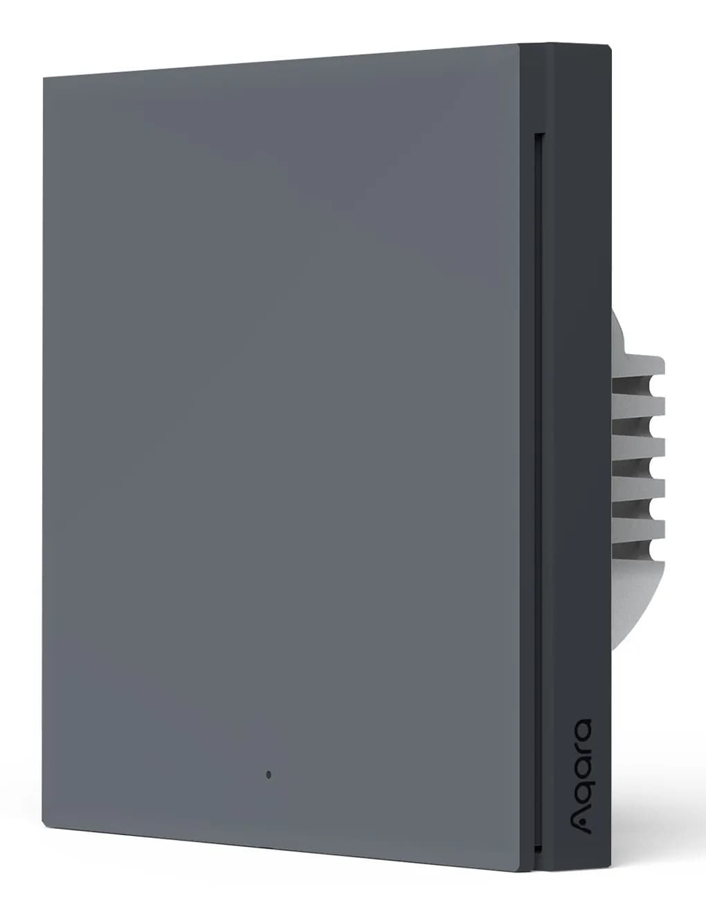 Aqara Smart Wall Switch H1 - Grey No neutral, single rocker, Zigbee – Aqara