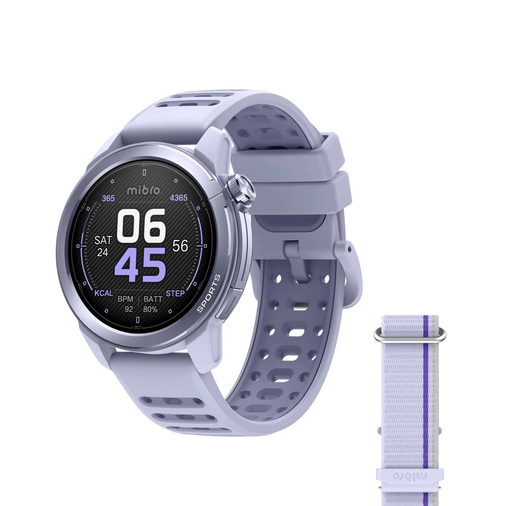 Mibro GS Active2 46mm -urheilukello, liila