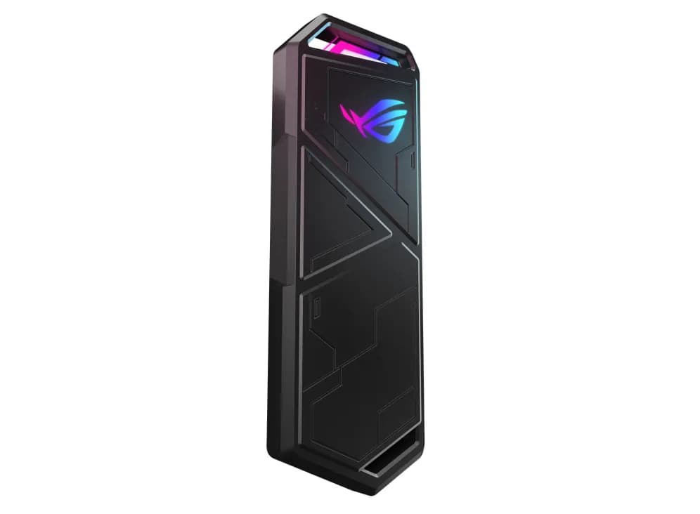ASUS ROG Strix Arion Lite M.2 NVMe SSD -kotelo, 1-paikkainen, USB 3.2 Gen 2, USB-C, musta – ASUS