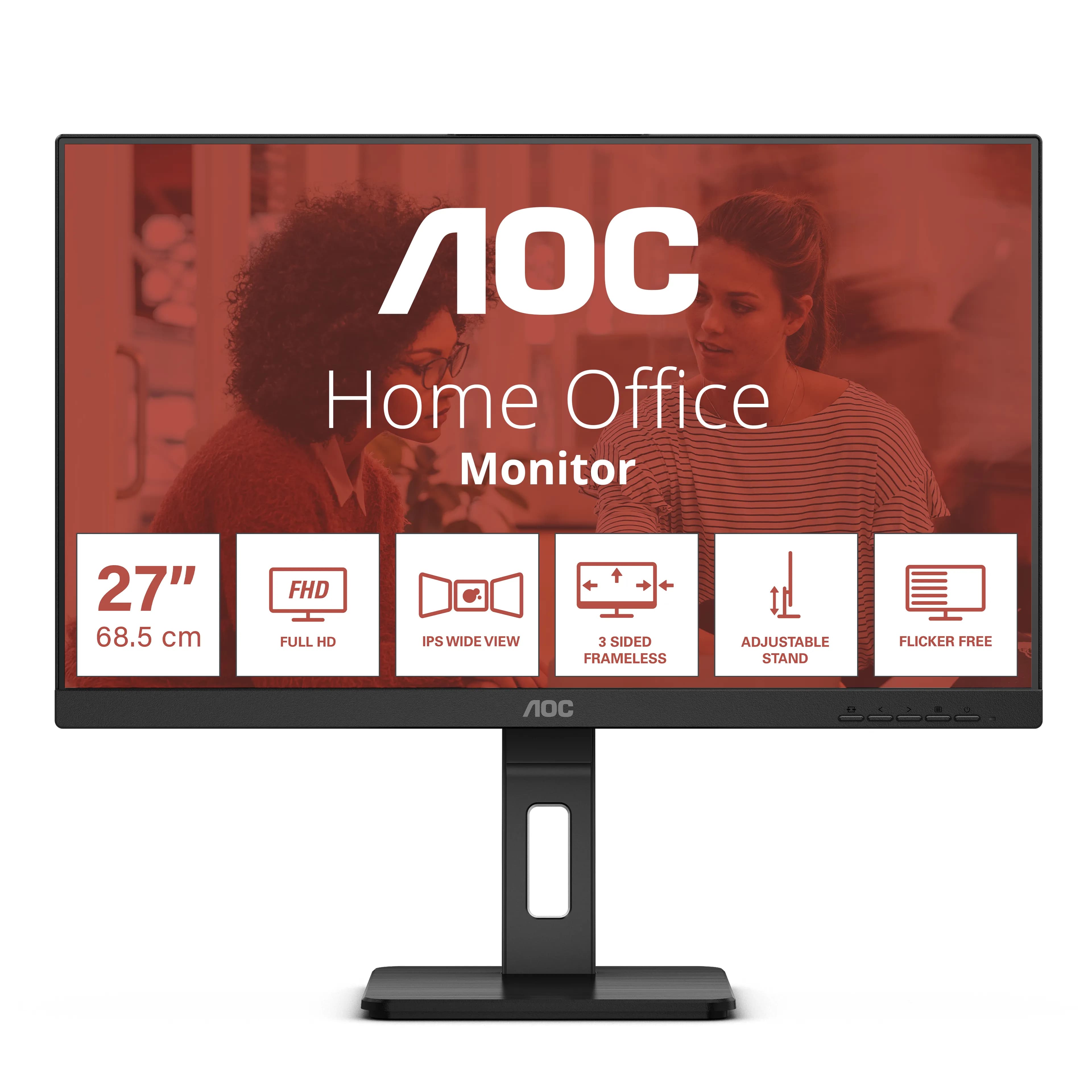 AOC 27E3QAF 27" Full HD, IPS -näyttö – AOC