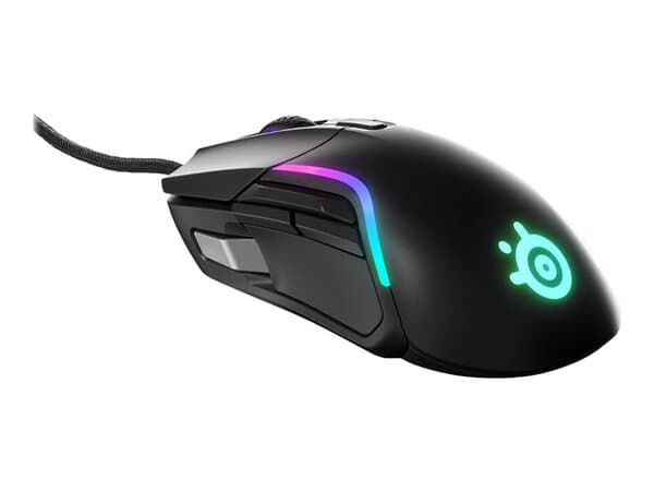 SteelSeries Rival 5 -langallinen pelihiiri, musta/harmaa
