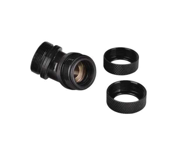 Thermaltake Pacific PETG Tube 45-Degree dual compression 16mm OD - Black