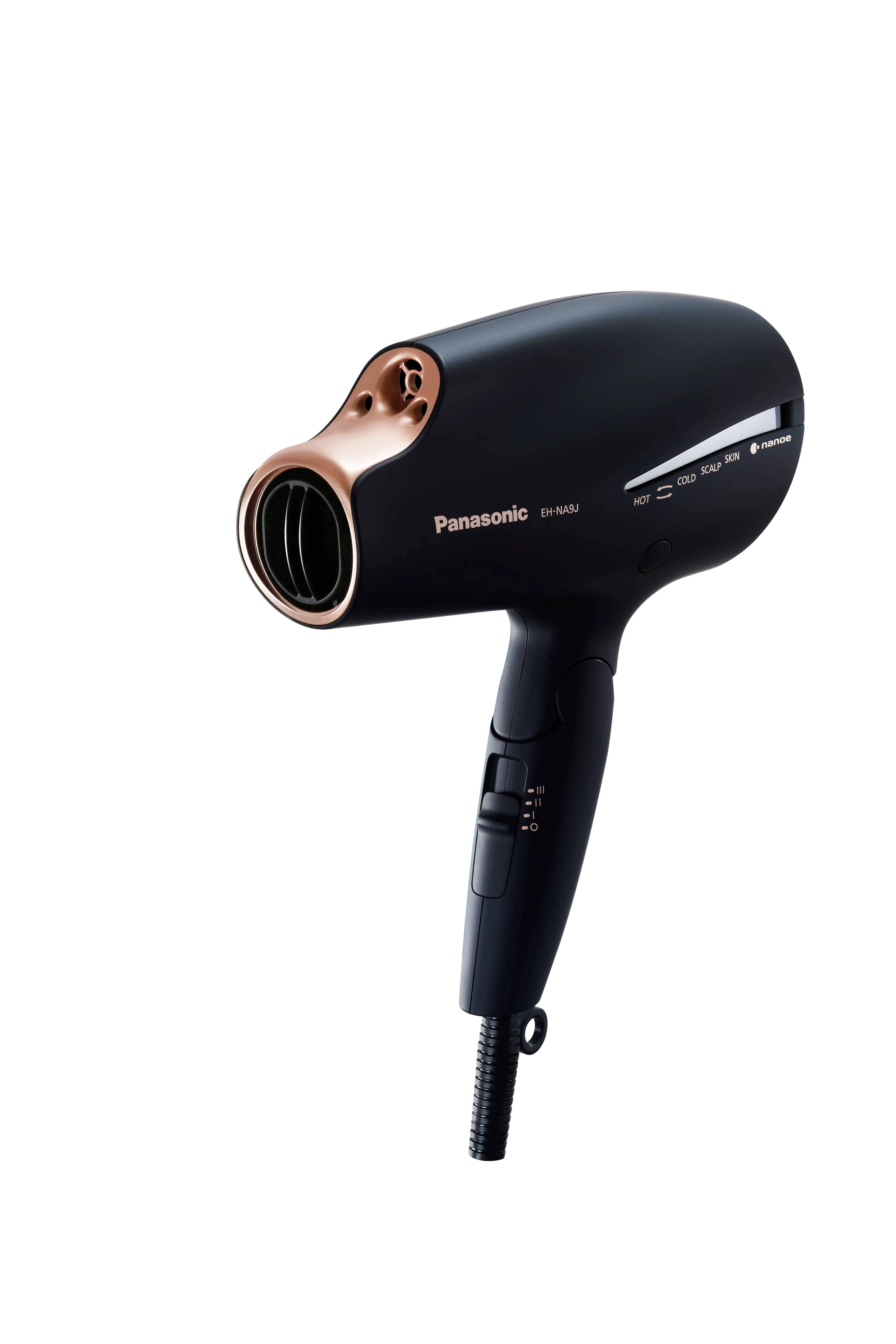 Panasonic EH-NA9J-K825, 1800 W -hiustenkuivaaja, musta ja Rose Gold