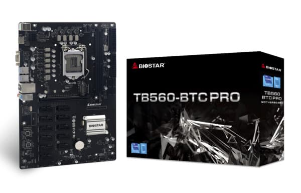 Biostar TB560-BTC PRO LGA1200-emolevy – BIOSTAR