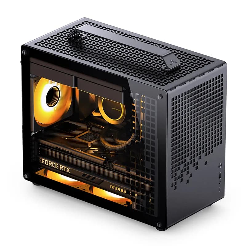 JONSBO Z20 -micro-ATX-kotelo ikkunalla, musta