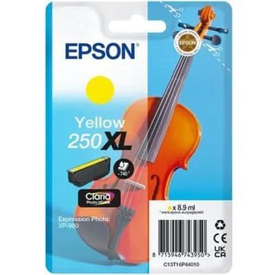 Epson 250XL -mustekasetti, keltainen